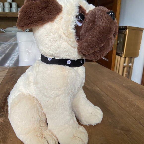 Pug Plush,  Pug Stuffed Animal, Dog Plush Toy, - Picture 4 of 8